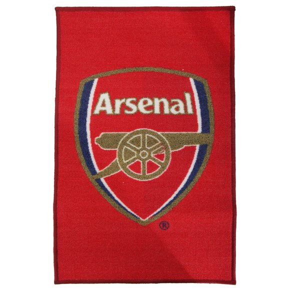 Accents | Arsenal Fc Soccer Crest Rugfloor Mat 2 X 32 In Nonslip Rubber ...